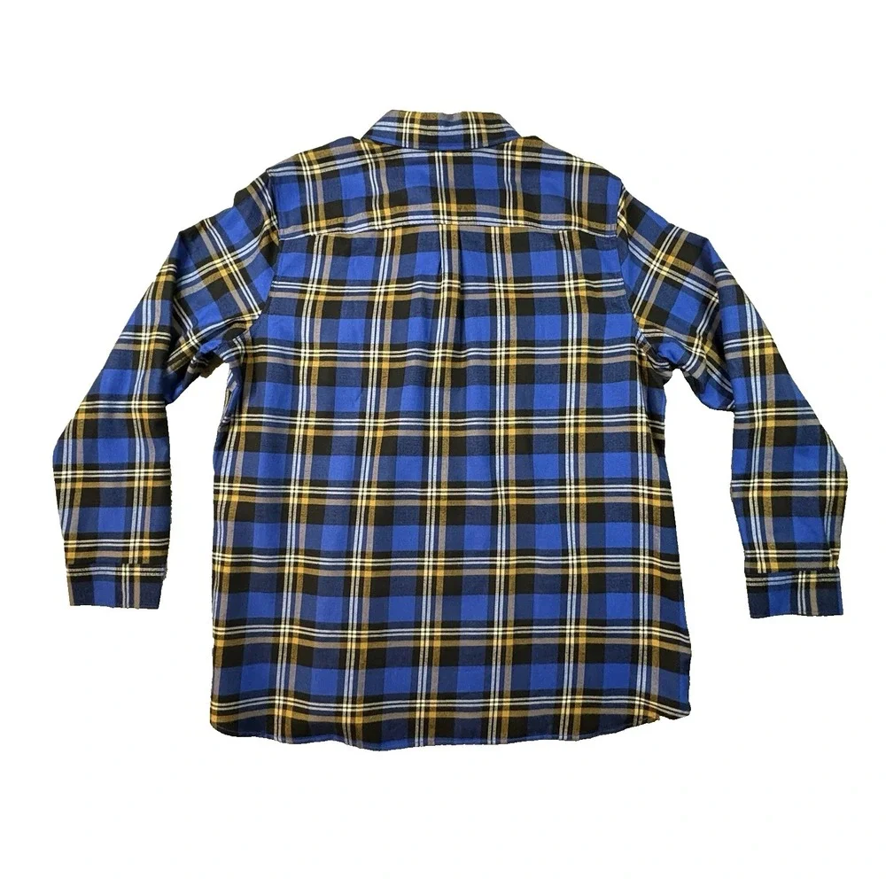 Eddie Bauer Women's‎ XL NWT Multicolor LS Plaid Flannel Tencel Blend SEE DESC
